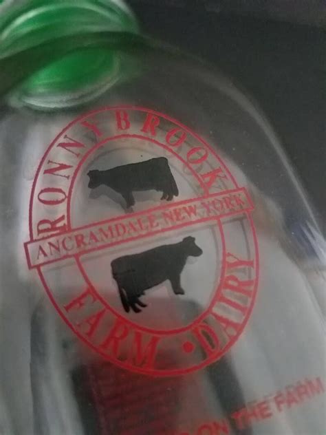 RONNYBROOK FARM ANCRAMDALE NY-NY DAIRY -12 LITER MILK BOTTLE 1 Deposit Return eBay Skip to main content. . Ronnybrook farm bottle return